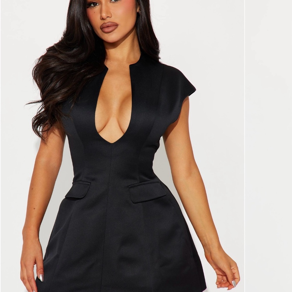Fashion Nova Black Mini Dress